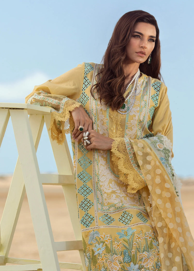 Crimson | Amber - Lawn Collection Replica