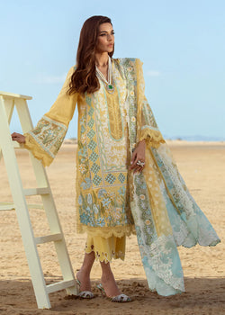 Crimson | Amber - Lawn Collection Replica