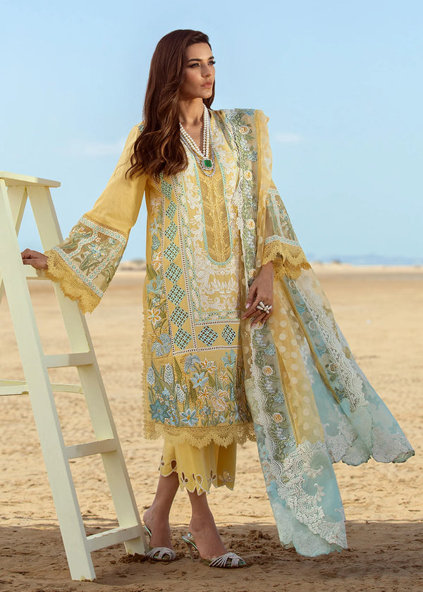 Crimson | Amber - Lawn Collection Replica