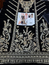 LAILA MISHRA VELVET 3PC BLACK
