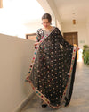 Rang Rasiya Black Chiffon Formal Collection Replica