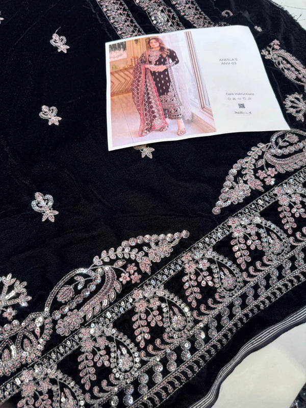 Aneelas Velvet AVT06 – Luxe Black Edition