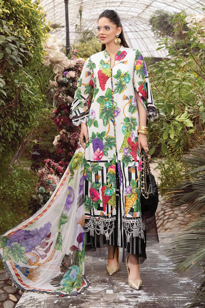 Maria B White Printed Lawn Collection Replica