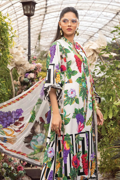 Maria B White Printed Lawn Collection Replica