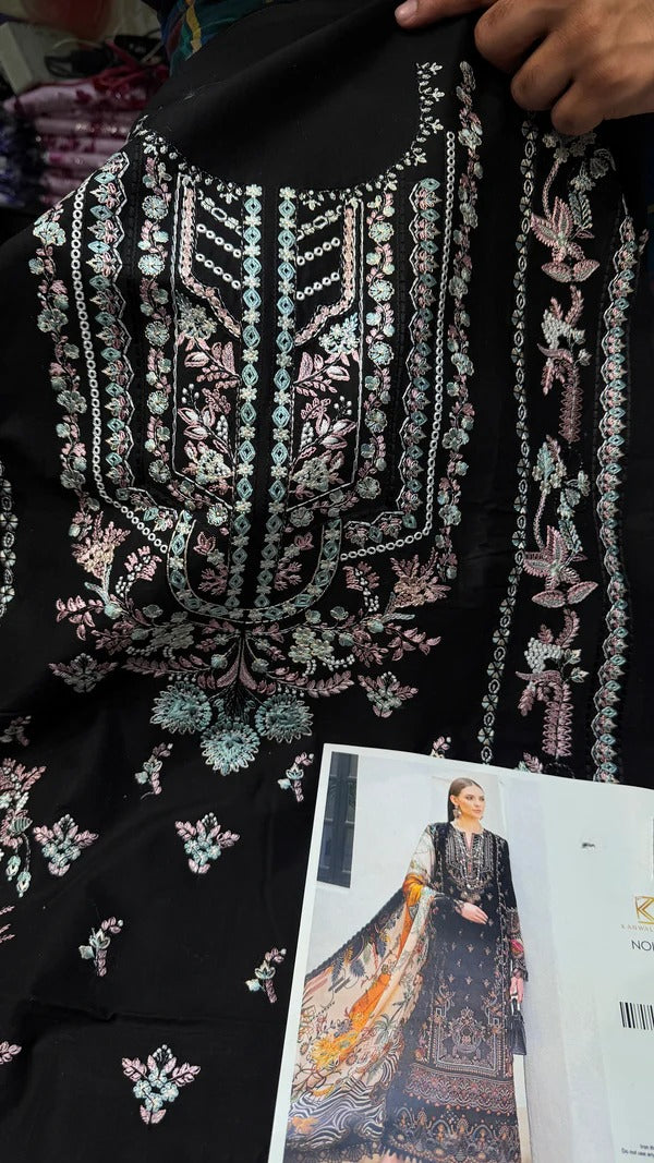 Kanwal Malik Lawn Noire (Black)