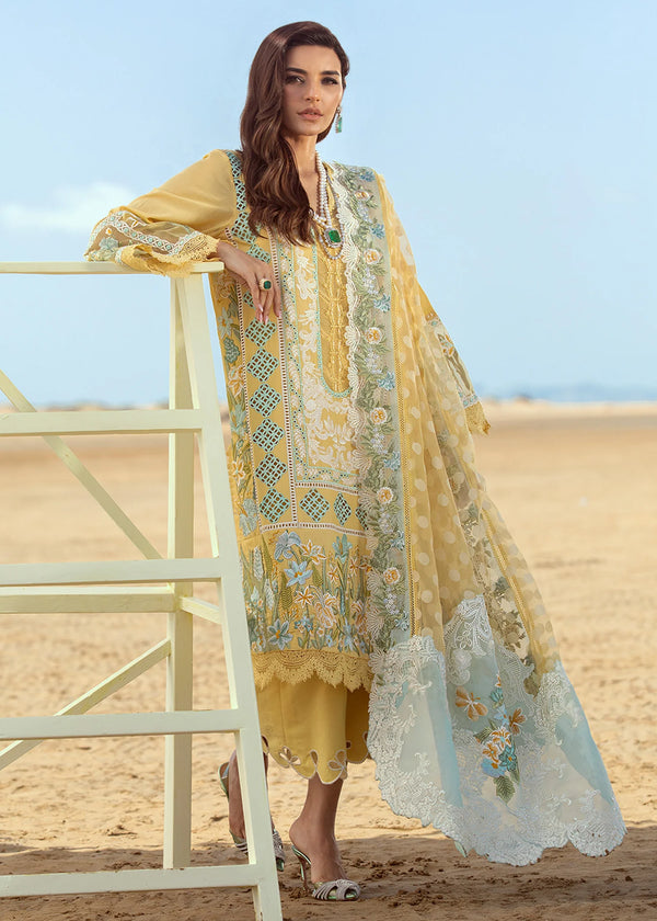 Crimson | Amber - Lawn Collection Replica