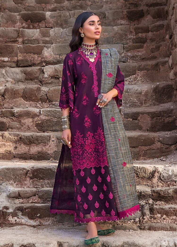 Zainab Chottani | Magenta - Luxury Lawn Collection Replica