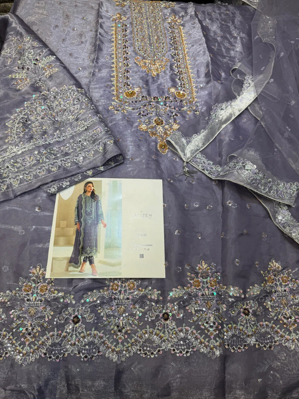 ALIZEH SHISHA SILK 2PC