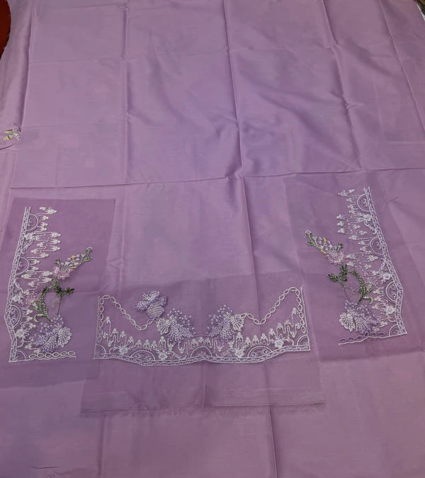 QALAMKAR LAWN KOMAL (Lilac)