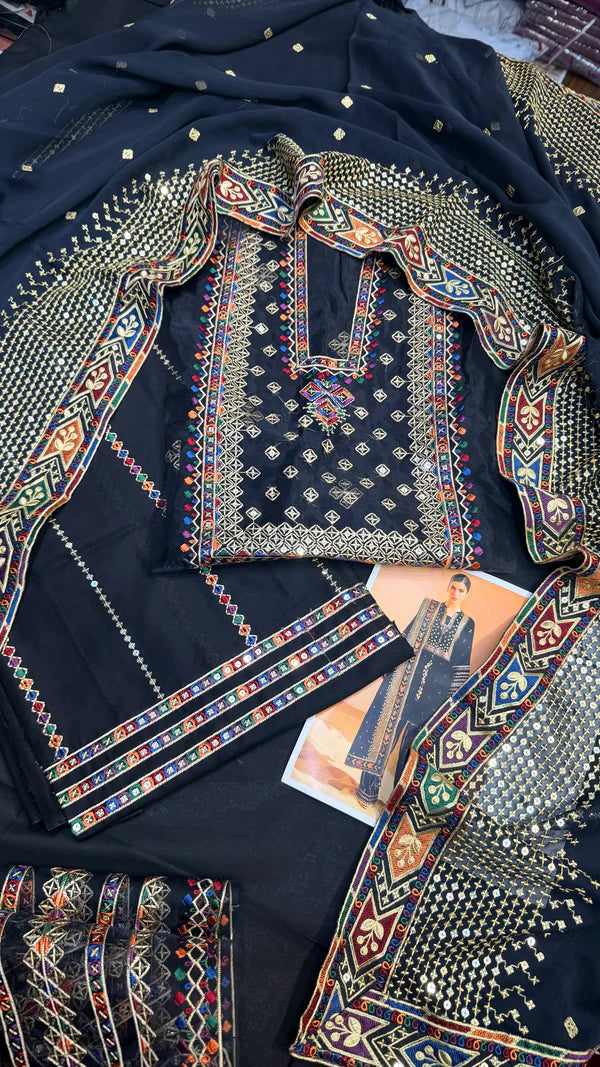 Jazmin Lawn D-5 Black