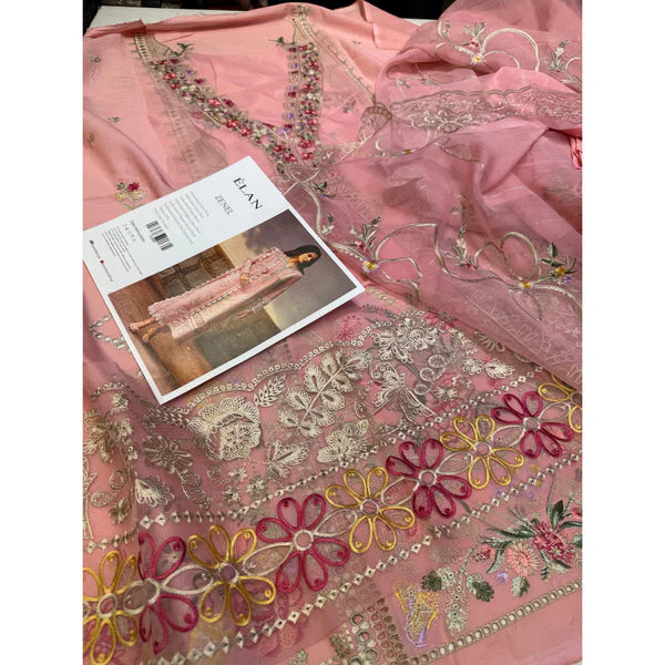 ELAN Zenel Peach Lawn – 3PC