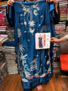 FLAIRS SILK KAFTAN 2PC ZINK