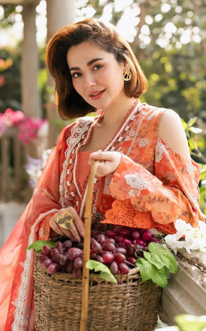 Asifa Nabeel Floral | Printed Lawn Collection Replica