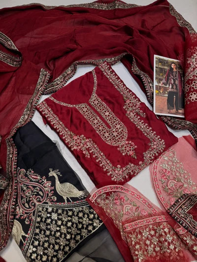 ETHNC SILK E-1024 CHERRY RED