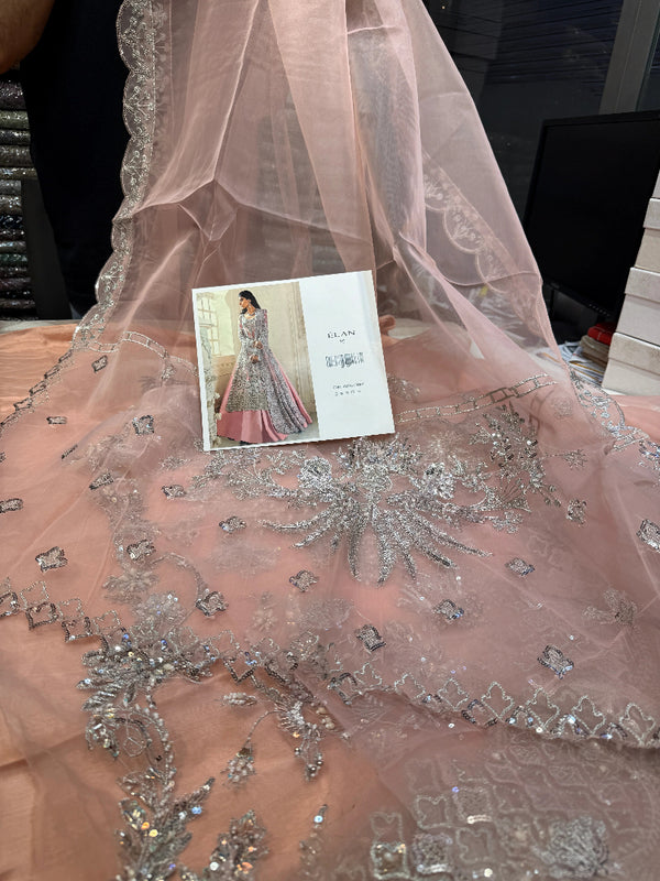 ELAN 10 ORGANZA PEACH