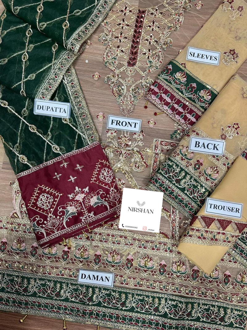 Alizeh | Beige - Net Collection Replica