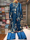FLAIRS SILK KAFTAN 2PC STITCHED