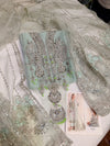Maria.B Silk BDS 5003 Mint Green 3Pc