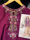 ETHNC KURTA SET 2PC MULBERRY DHANAK