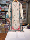ETHNC SILK KAFTAN 2PC E-1046 STITCHED