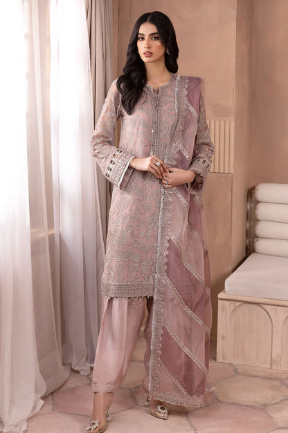 Jazmin Pink Chiffon Formal Collection Replica