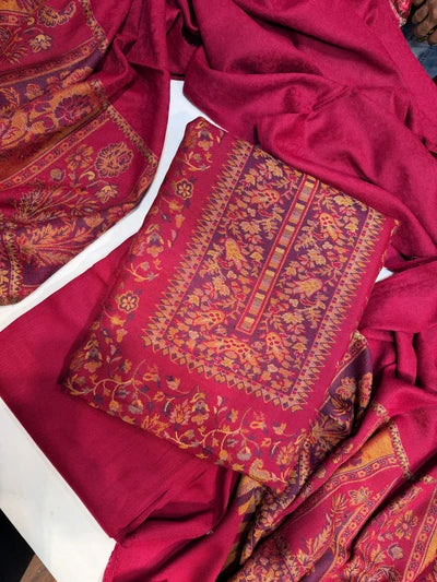 MB PASHMINA 02 WOOL SUIT 3PC