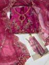 HUSSAIN REHAR JAMALI (2PC) MAGENTA