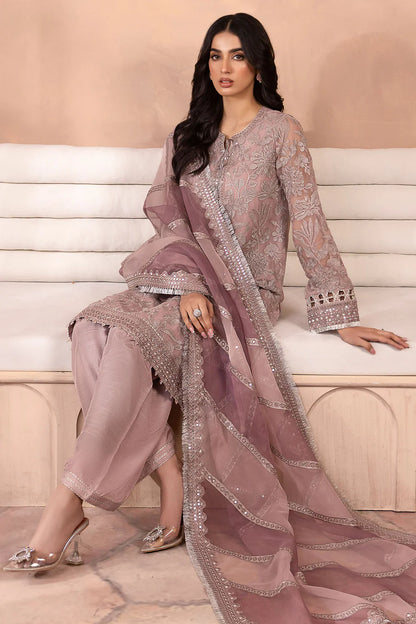 Jazmin Pink Chiffon Formal Collection Replica