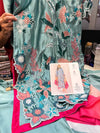 VINTAGE MAHIRA SILK KAFTAN 3PC STICHED