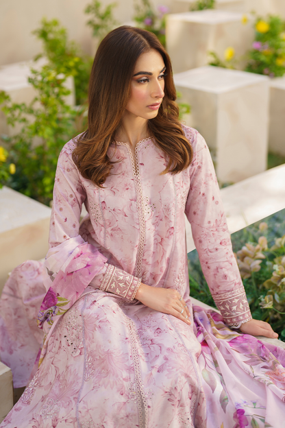 Iznik Pink Printed Lawn Collection