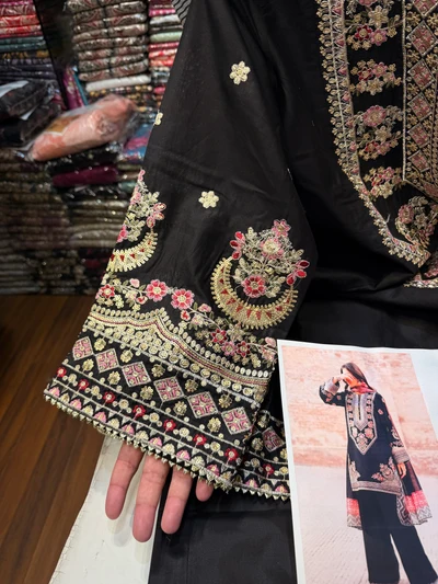 ETHNC KURTA SET DARBAR 3PC