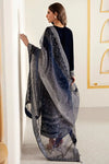 Jazmin Navy Blue Velvet Formal Collection Replica