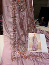 ETHNC SILK E-623 KAFTAN 2PC UNSTICHED