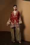 ETHNC KURTA SET VISCOSE E-1103 2PC