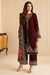 Jazmin Maroon Velvet Formal Collection Replica