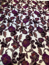 Hussain Rehar Velvet 05 Deep Purple 3Pc