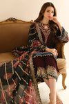 Jazmin Maroon Velvet Formal Collection Replica