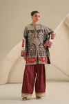 ETHNC KURTA SET VISCOSE E-1080 2PC