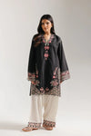 ETHNC KURTA SET 2PC JET BLACK