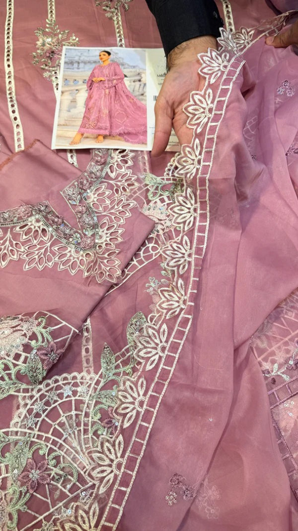 MARIA.B LAWN MPC-2406 – Tea Pink