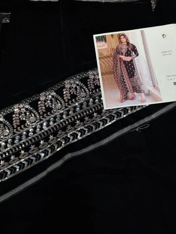 Aneelas Velvet AVT06 – Luxe Black Edition