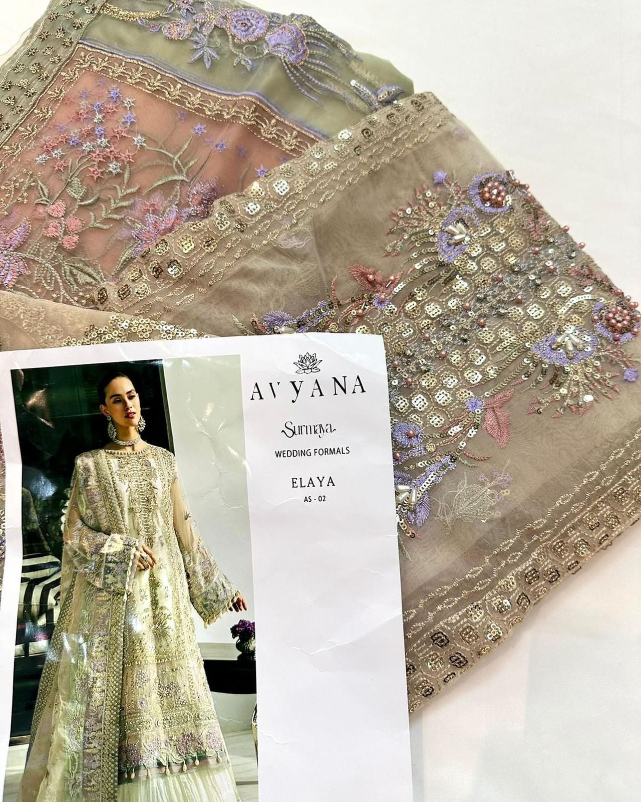 Avyana Elaya Skin Formal Wear Collection Replica