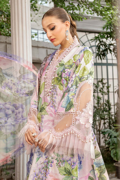 Maria B Pink Printed Lawn Collection Replica