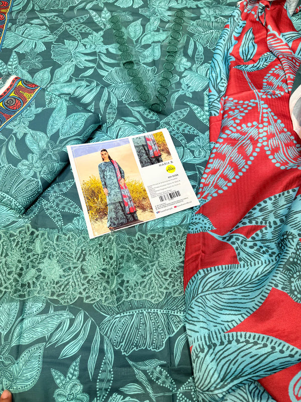 Khaddar Print C Green 3Pc