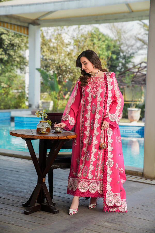 Aneelas 02 Banadora Lawn (Shocking Pink)