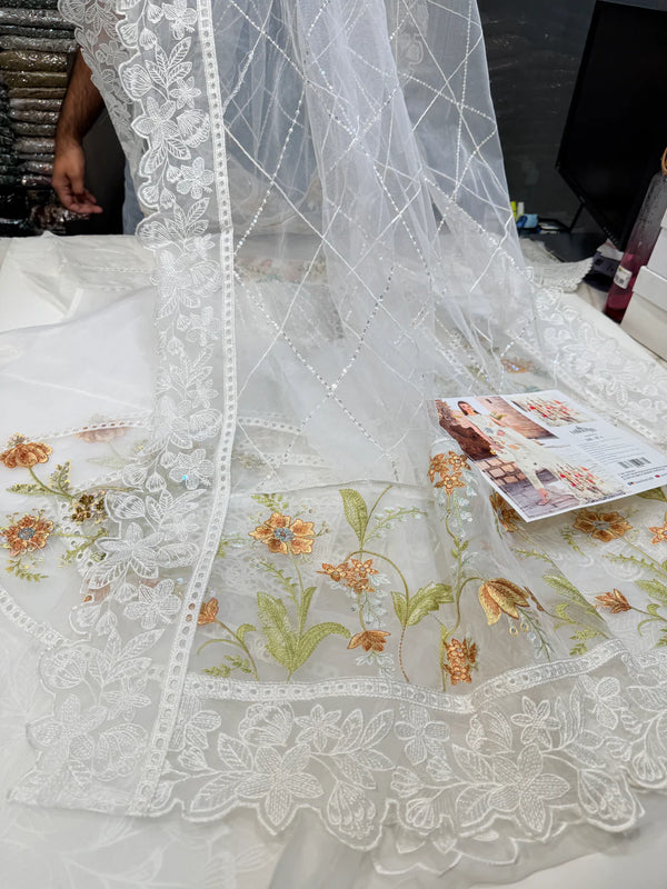 MARIA.B 07 ORGANZA 2PC – WHITE
