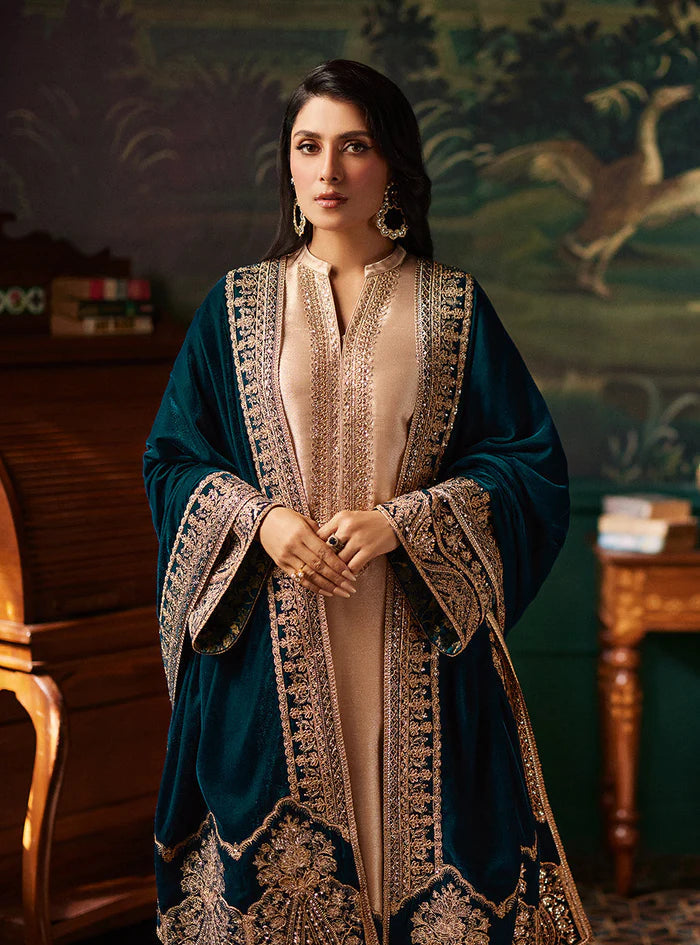 Zainab Chottani Skin Brocade Formal Collection Replica