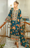 ANEELAS SILK PRINT ZINC