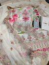 ANEELAS SILK PRINT RED FLOW