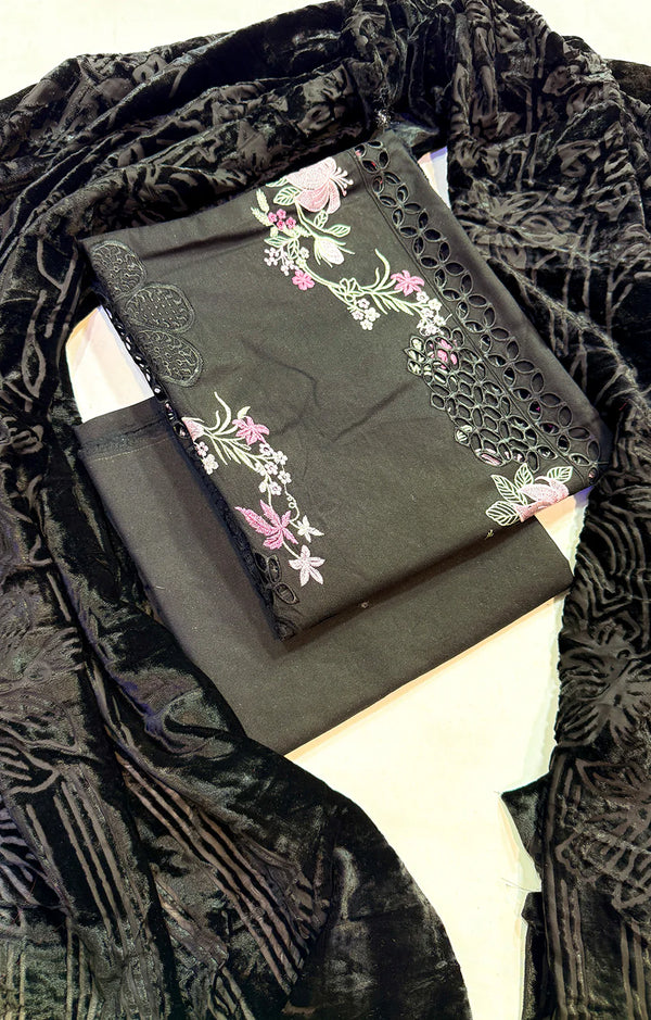BATIK DHANAK PALACHI SHAWL 3PC
